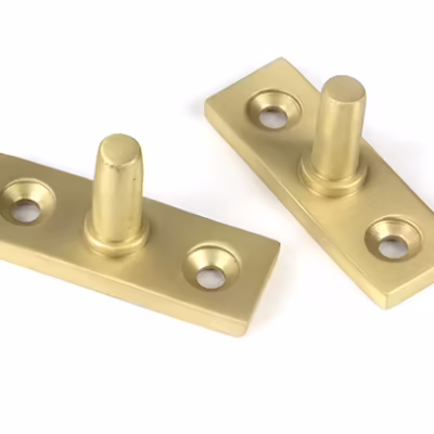 Satin Brass 10" Brompton Stay - Image 5