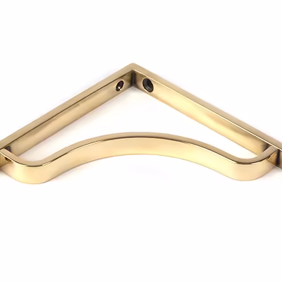 Aged Brass Abingdon Shelf Bracket (150mm x 150mm) - Image 3
