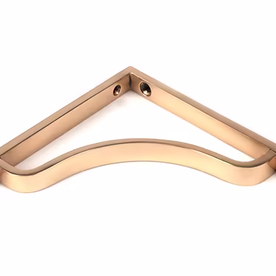 Polished Bronze Abingdon Shelf Bracket (150mm x 150mm) - Image 3