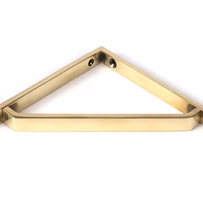 Aged Brass Barton Shelf Bracket (150mm x 150mm) - Image 3