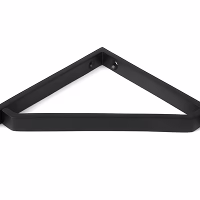 Matt Black Barton Shelf Bracket (150mm x 150mm) - Image 3