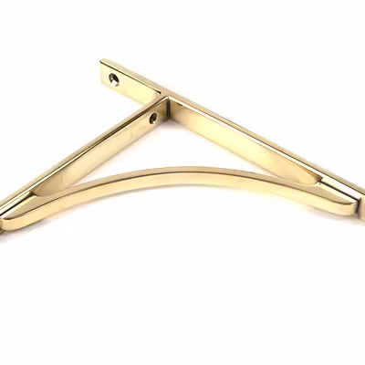 Aged Brass Apperley Shelf Bracket (260mm x 200mm) - Image 3