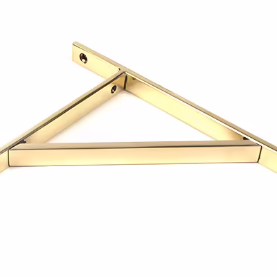 Aged Brass Chalfont Shelf Bracket (260mm x 200mm) - Image 3