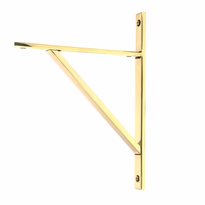 Aged Brass Chalfont Shelf Bracket (260mm x 200mm)