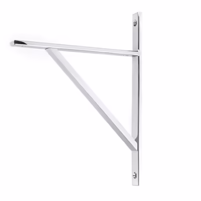 Polished Chrome Chalfont Shelf Bracket (260mm x 200mm)