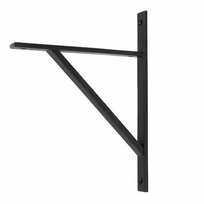 Matt Black Chalfont Shelf Bracket (260mm x 200mm)