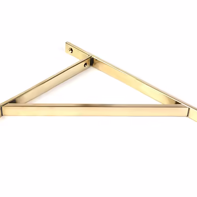 Aged Brass Chalfont Shelf Bracket (314mm x 250mm) - Image 3