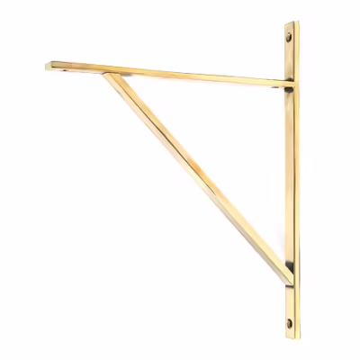 Aged Brass Chalfont Shelf Bracket (314mm x 250mm)