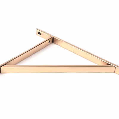 Polished Bronze Chalfont Shelf Bracket (314mm x 250mm) - Image 3