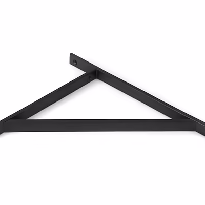 Matt Black Chalfont Shelf Bracket (314mm x 250mm) - Image 3