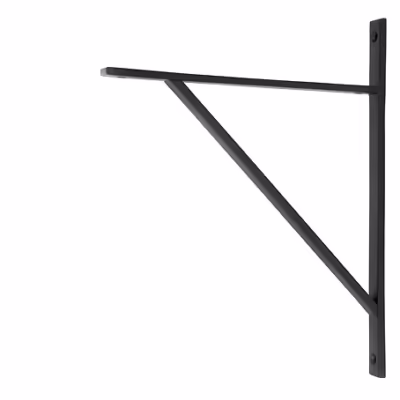 Matt Black Chalfont Shelf Bracket (314mm x 250mm)
