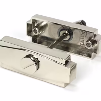 Polished Nickel Art Deco Thumbturn - Image 5