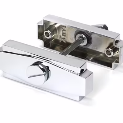 Polished Chrome Art Deco Thumbturn - Image 5