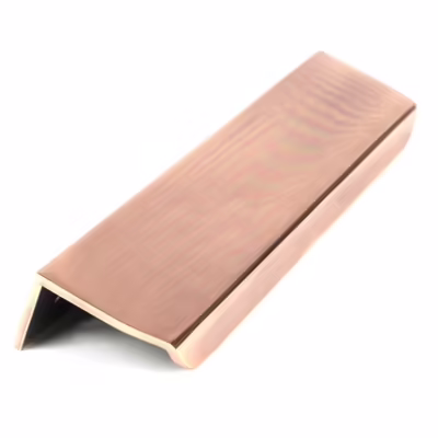 Polished Bronze 200mm Moore Edge Pull