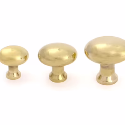 Aged Brass Moore Cabinet Knob - 25mm - Image 6