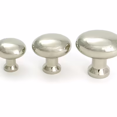 Polished Nickel Moore Cabinet Knob - 38mm - Image 6