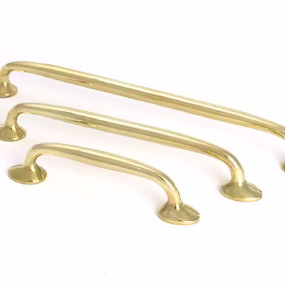 Polished Brass Moore Pull Handle - Small - Image 6