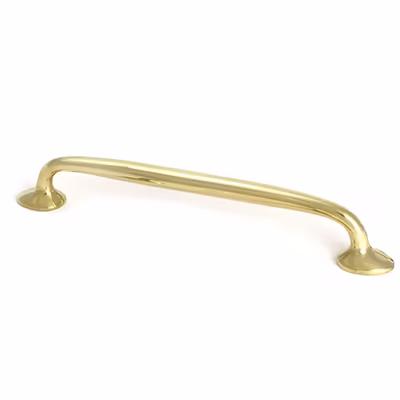 Polished Brass Moore Pull Handle - Medium