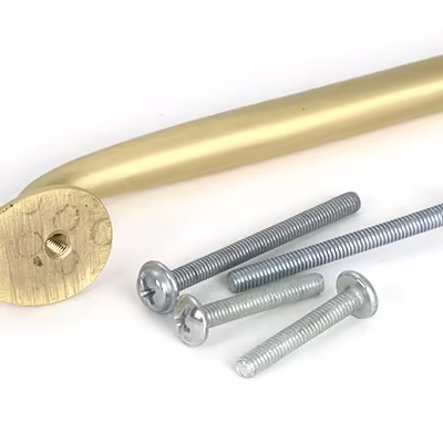Satin Brass Moore Pull Handle - Large - Image 5