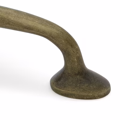 Burnished Brass Moore Pull Handle - Small - Image 3