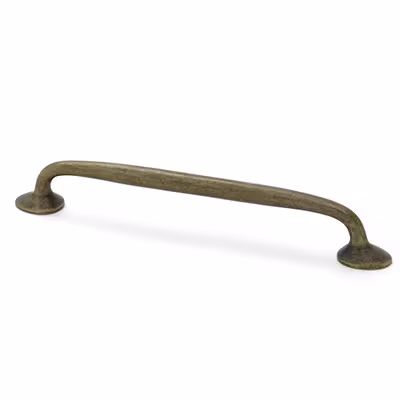 Burnished Brass Moore Pull Handle - Medium