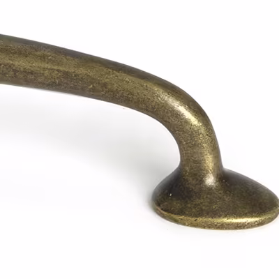 Burnished Brass Moore Pull Handle - Large - Image 3