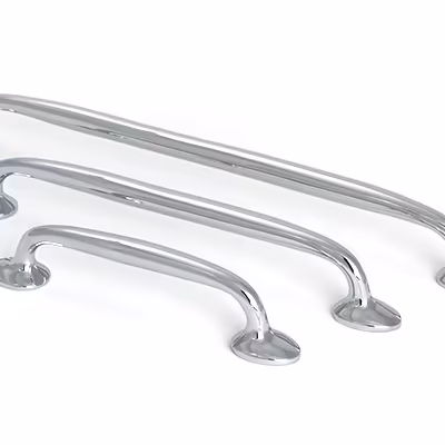 Polished Chrome Moore Pull Handle - Small - Image 6