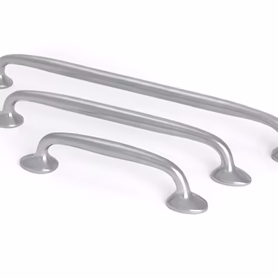 Satin Chrome Moore Pull Handle - Medium - Image 6