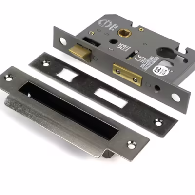Pewter 2 1/2" Euro Profile Sash Lock