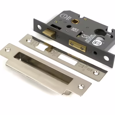 Polished Nickel 2 1/2" Euro Profile Sash Lock