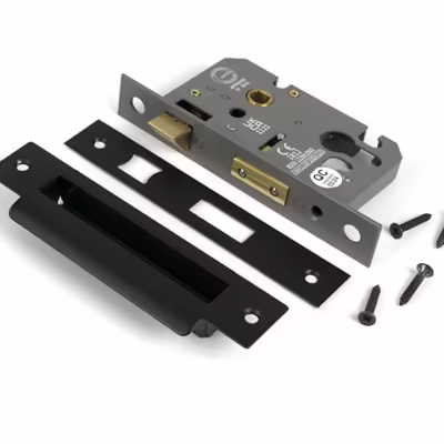 Aged Bronze 2 1/2" Euro Profile Sash Lock - Image 3
