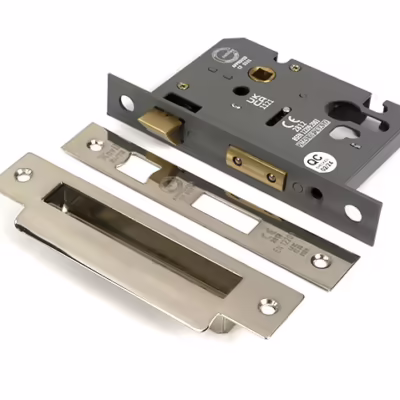Polished Nickel 3" Euro Profile Sash Lock