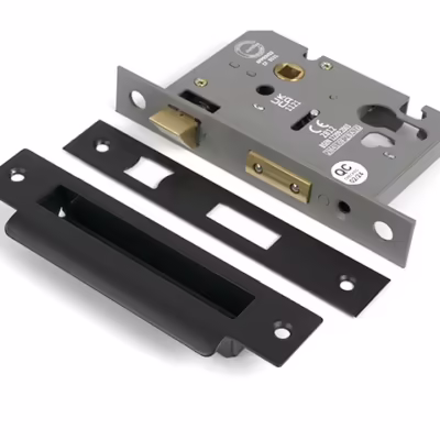 Aged Bronze 3" Euro Profile Sash Lock