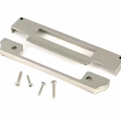 Polished Nickel 1/2" Rebate Kit for Euro Sash Lock - Image 3