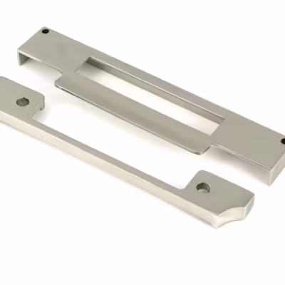 Polished Nickel 1/2" Rebate Kit for Euro Sash Lock