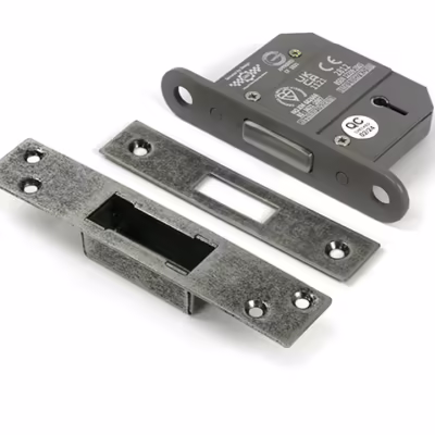 Pewter 2 1/2" 5 Lever BS Dead Lock