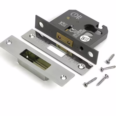 Polished SS 2 1/2" Euro Profile Dead Lock - Image 3
