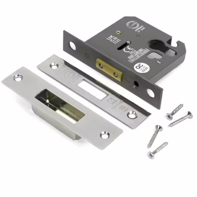 Polished SS 3" Euro Profile Dead Lock - Image 3