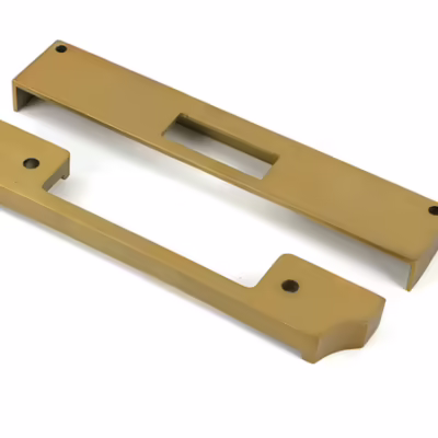 Satin Brass 1/2" Rebate Kit for Euro Dead Lock