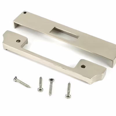 Polished Nickel 1/2" Rebate Kit for Euro Dead Lock - Image 3