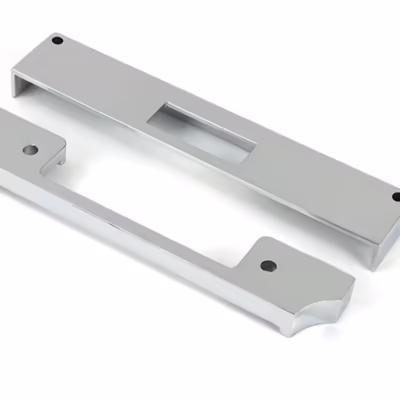 Polished Chrome 1/2" Rebate Kit for Euro Dead Lock
