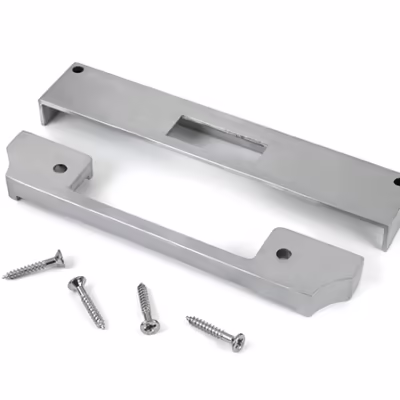 Satin Chrome 1/2" Rebate Kit for Euro Dead Lock - Image 3