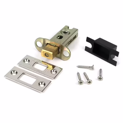 Polished Nickel 2 1/2" Heavy Duty Tubular Deadbolt - Image 3