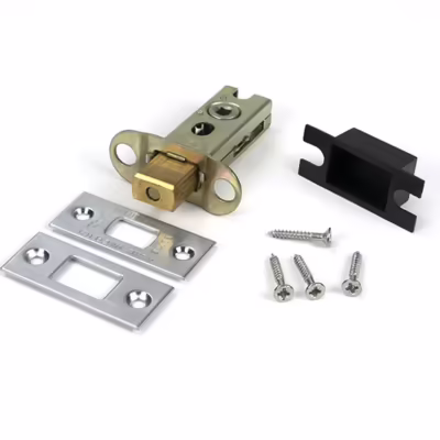 Satin Chrome 2 1/2" Heavy Duty Tubular Deadbolt - Image 3