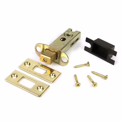 Polished Brass 3" Heavy Duty Tubular Deadbolt - Image 3
