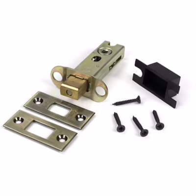 Aged Brass 3" Heavy Duty Tubular Deadbolt - Image 3