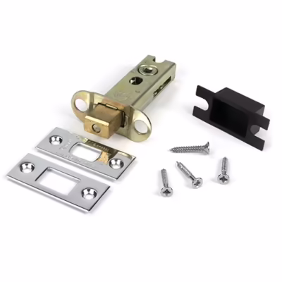 Polished Chrome 3" Heavy Duty Tubular Deadbolt - Image 3