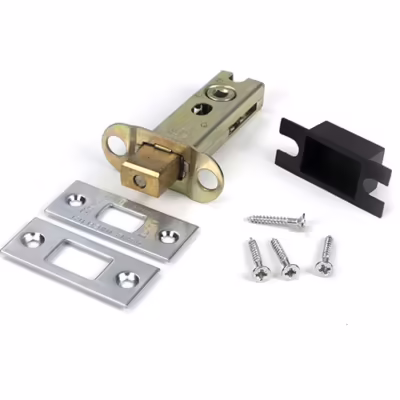 Satin Chrome 3" Heavy Duty Tubular Deadbolt - Image 3