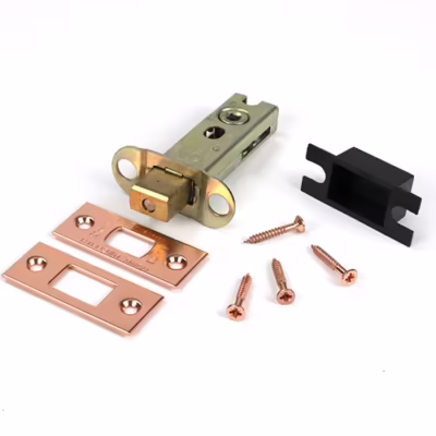 Polished Bronze 3" Heavy Duty Tubular Deadbolt - Image 3