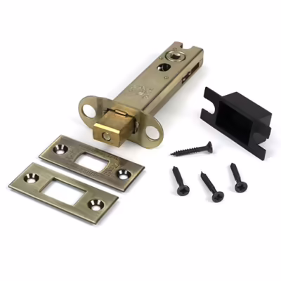 Aged Brass 4" Heavy Duty Tubular Deadbolt - Image 3